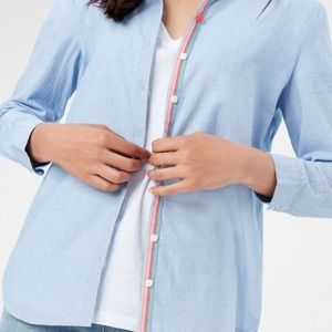 Joules Cornelia cotton button down shirt 6